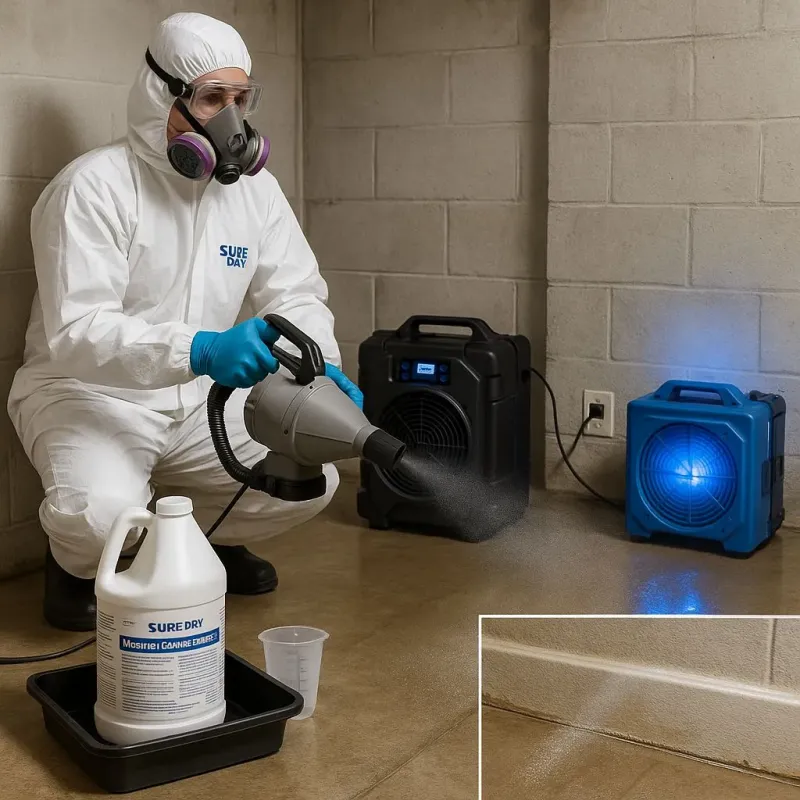 Sanitization and Odor Removal process in Seaside Heights, NJ